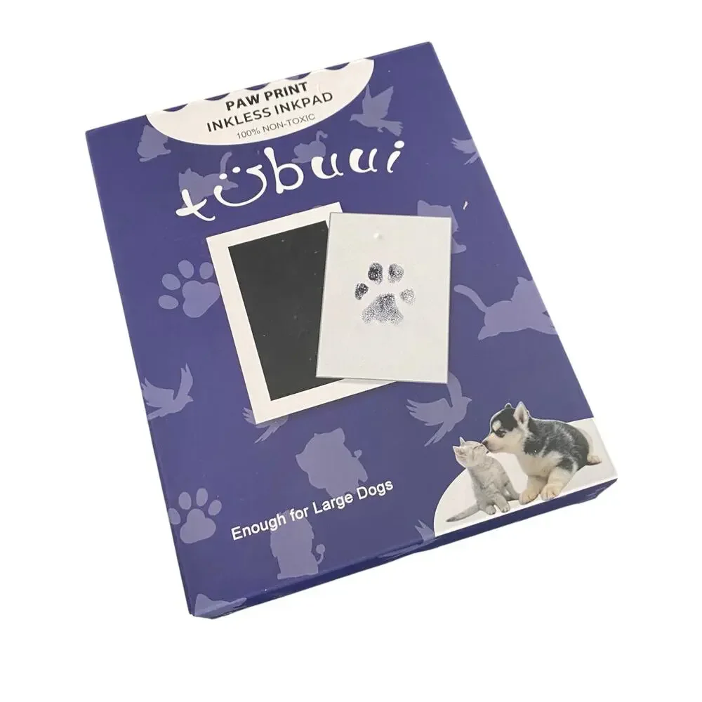 NWT Print Kit for Dogs Paws or Nose Inkless Clean Touch Pad Pet Family Keepsake